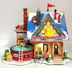 Department 56 Rubber Duck Factory North Pole Series Lighted Building 799920