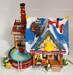 Department 56 Rubber Duck Factory North Pole Series Lighted Building 799920