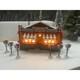Department 56 STARDUST DRIVE IN REFRESHMENT STAND & THEATER Bundle