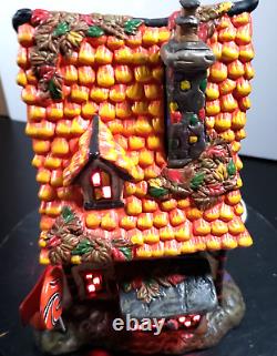 Department 56 SWEET TRAPPINGS COTTAGE Halloween Witch's Candy House (Lit) NEW