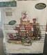 Department 56 Santa's Sleigh Maker Lighted Interior Scene with Santas New Sleigh