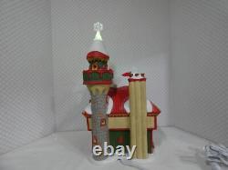 Department 56 Santa's Snowflake Palace #6005430 Tested Works Perfectly