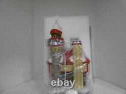Department 56 Santa's Snowflake Palace #6005430 Tested Works Perfectly