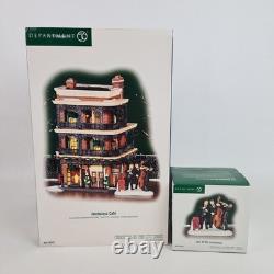 Department 56 Set Jambalaya Cafe & Jazz Jambalaya 59625 Christmas In The City