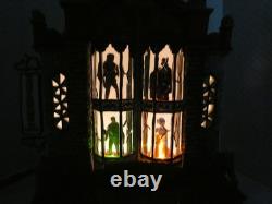 Department 56 Set Zelda's Wax Museum and Madame Zelda. Snow Village Halloween
