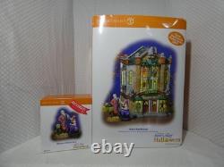 Department 56 Set Zelda's Wax Museum and Madame Zelda. Snow Village Halloween
