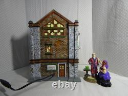 Department 56 Set Zelda's Wax Museum and Madame Zelda. Snow Village Halloween