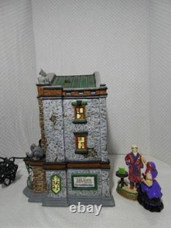 Department 56 Set Zelda's Wax Museum and Madame Zelda. Snow Village Halloween