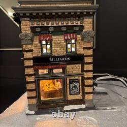 Department 56 Sharky's Pool Hall #56.55614 Original Box 2006 RARE