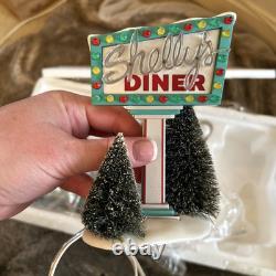 Department 56 Shelly's Diner Snow Village Retired