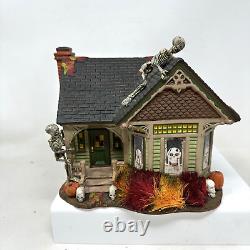 Department 56 Skeleton House D56 Halloween Trick Or Treat Lane READ PARTS