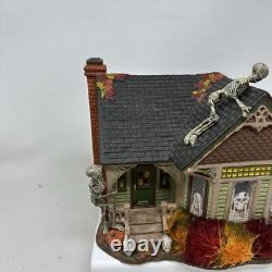 Department 56 Skeleton House D56 Halloween Trick Or Treat Lane READ PARTS
