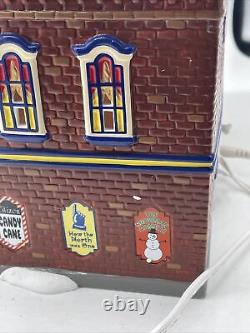 Department 56 Snow Christmas Village Cinema 56 Retired 2001 With Box