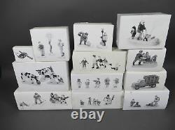 Department 56 Snow Village Accessories Lot All Brand New