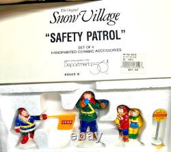 Department 56 Snow Village Accessories Lot of 10 Different Boxes, Includes Taxis