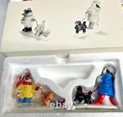 Department 56 Snow Village Accessories Lot of 10 Different Boxes, Includes Taxis