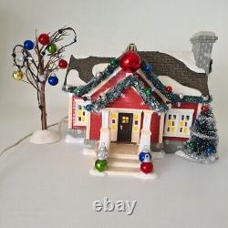 Department 56 Snow Village CHRISTMAS LANE THE ORNAMENT HOUSE 4036562 Retired