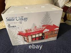 Department 56 Snow Village Chic-fil-a Building Retired