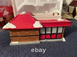 Department 56 Snow Village Chic-fil-a Building Retired