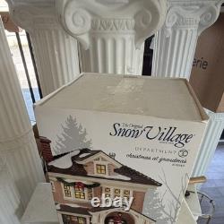 Department 56 Snow Village Christmas at Grandma's House Building Boxed