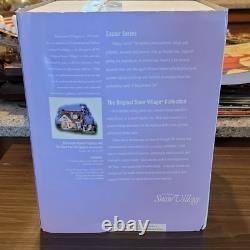 Department 56 Snow Village Easter Chocolate Bunny Factory Ceramic House 2004