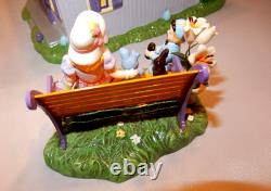 Department 56 Snow Village Easter Chocolate Bunny Factory Ceramic House 2004