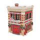 Department 56 Snow Village Engine 223 Fire House Lit Building 8.62 Inch