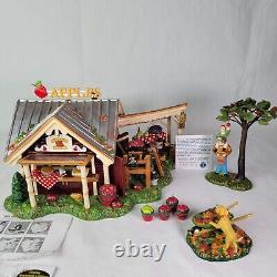 Department 56 Snow Village Fall Harvest Apple Orchard Cordless Lighted 56.55388