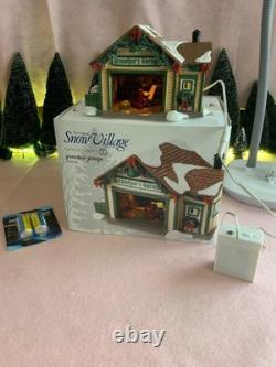 Department 56 Snow Village `Grandpa's Garage`