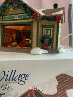 Department 56 Snow Village `Grandpa's Garage`