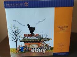 Department 56 Snow Village Halloween Black Cat Diner 55319 Rare Retired UNOPENED