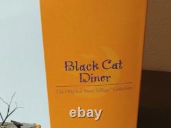 Department 56 Snow Village Halloween Black Cat Diner 55319 Rare Retired UNOPENED