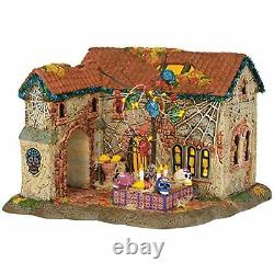Department 56 Snow Village Halloween Day of The Dead House Lit Building 6003161