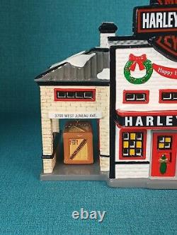 Department 56 Snow Village Harley-Davidson Manufacturing Set of 3 #54948