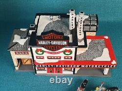 Department 56 Snow Village Harley-Davidson Manufacturing Set of 3 #54948