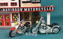 Department 56 Snow Village Harley-Davidson Manufacturing Set of 3 #54948