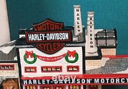 Department 56 Snow Village Harley-Davidson Manufacturing Set of 3 #54948