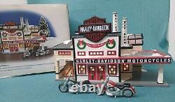 Department 56 Snow Village Harley-Davidson Manufacturing Set of 3 #54948