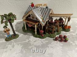 Department 56 Snow Village Harvest Apple Orchard Fall Halloween