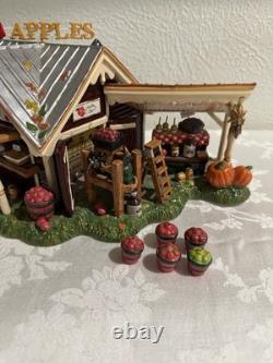 Department 56 Snow Village Harvest Apple Orchard Fall Halloween