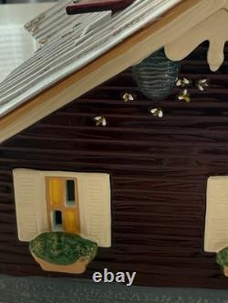 Department 56 Snow Village Harvest Apple Orchard Fall House Multicolor Boxed