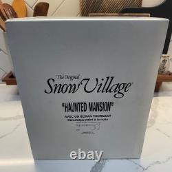 Department 56 Snow Village Haunted Mansion