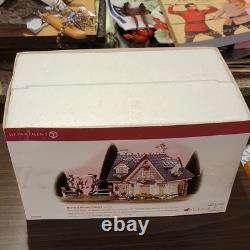 Department 56 Snow Village Hearts & Blooms Cottage Ceramic Porcelain 2002