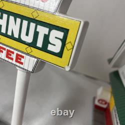 Department 56 Snow Village Krispy Kreme Doughnut Shop #55071 With Sign No Box