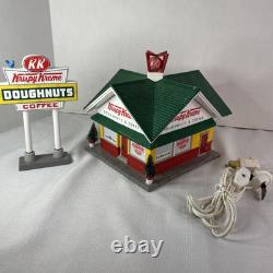 Department 56 Snow Village Krispy Kreme Doughnut Shop #55071 With Sign No Box