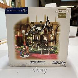 Department 56 Snow Village Mayors Mansion Retired Limited Edition 56.55607