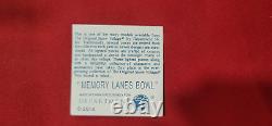 Department 56 Snow Village Memory Lanes Bowl Set of 2- #4036567- NIB