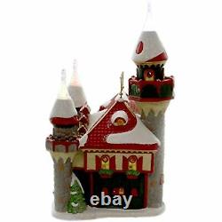 Department 56 Snow Village North Pole Series Santa's Snowflake Palace Building