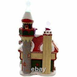 Department 56 Snow Village North Pole Series Santa's Snowflake Palace Building