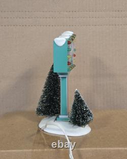 Department 56 Snow Village Shelly's Diner Two Piece Set #55008 NIB Retired